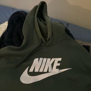 Nike Logo Green Sweatshirt XL